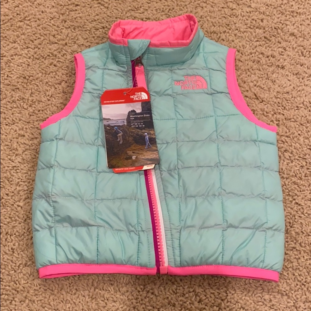 North Face 6-12 month thermoball vest